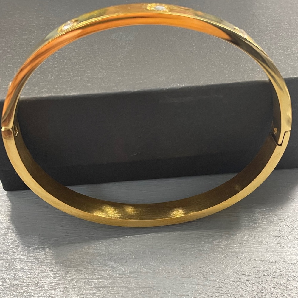 Stainless steel bangle bracelet - Picture 9 of 16